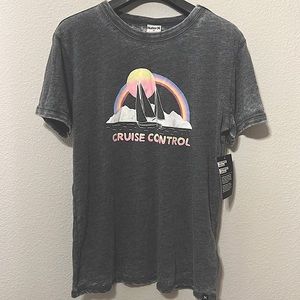HURLEY M Brand New Distressed Tee